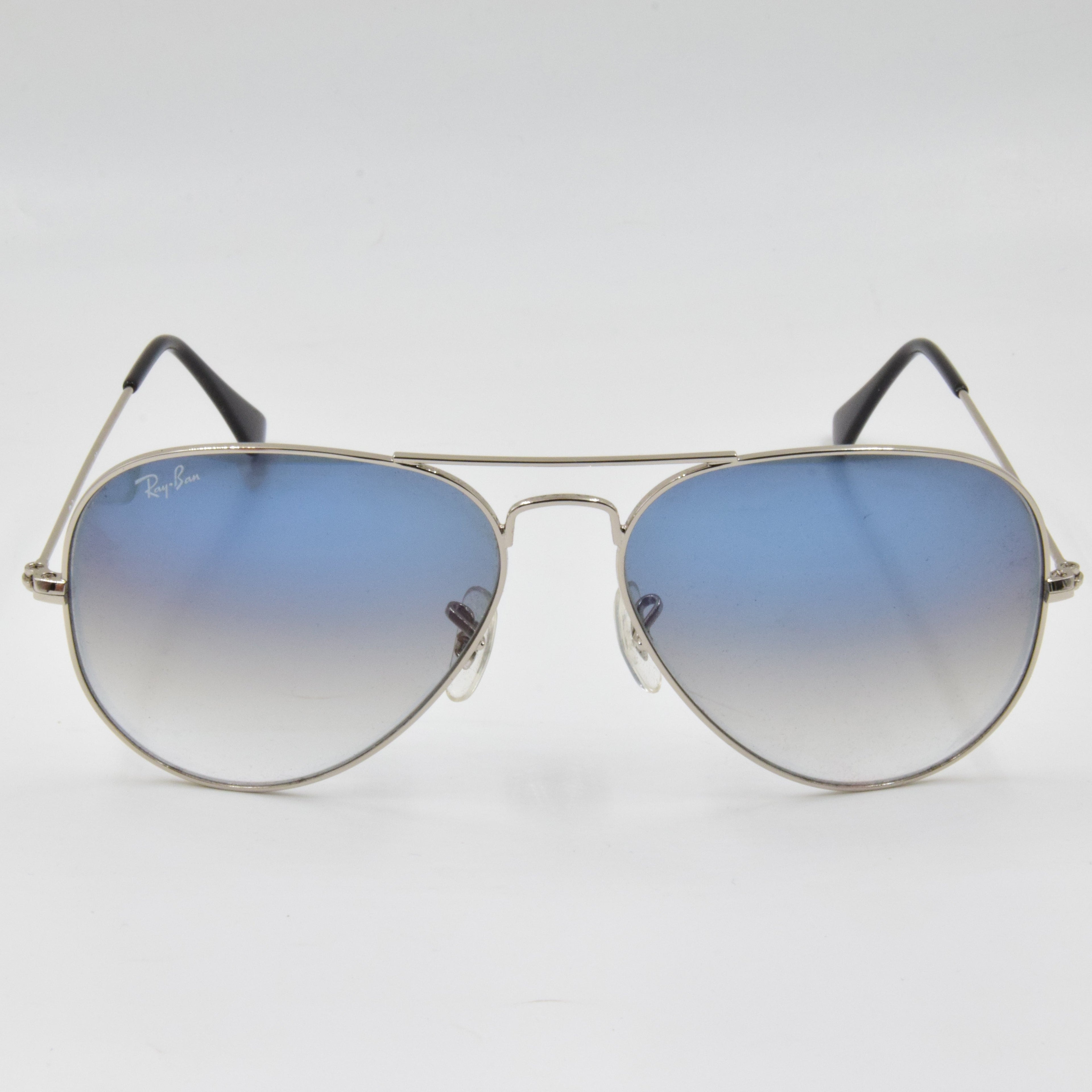RB3025 AVIATOR LARGE METAL BLEU