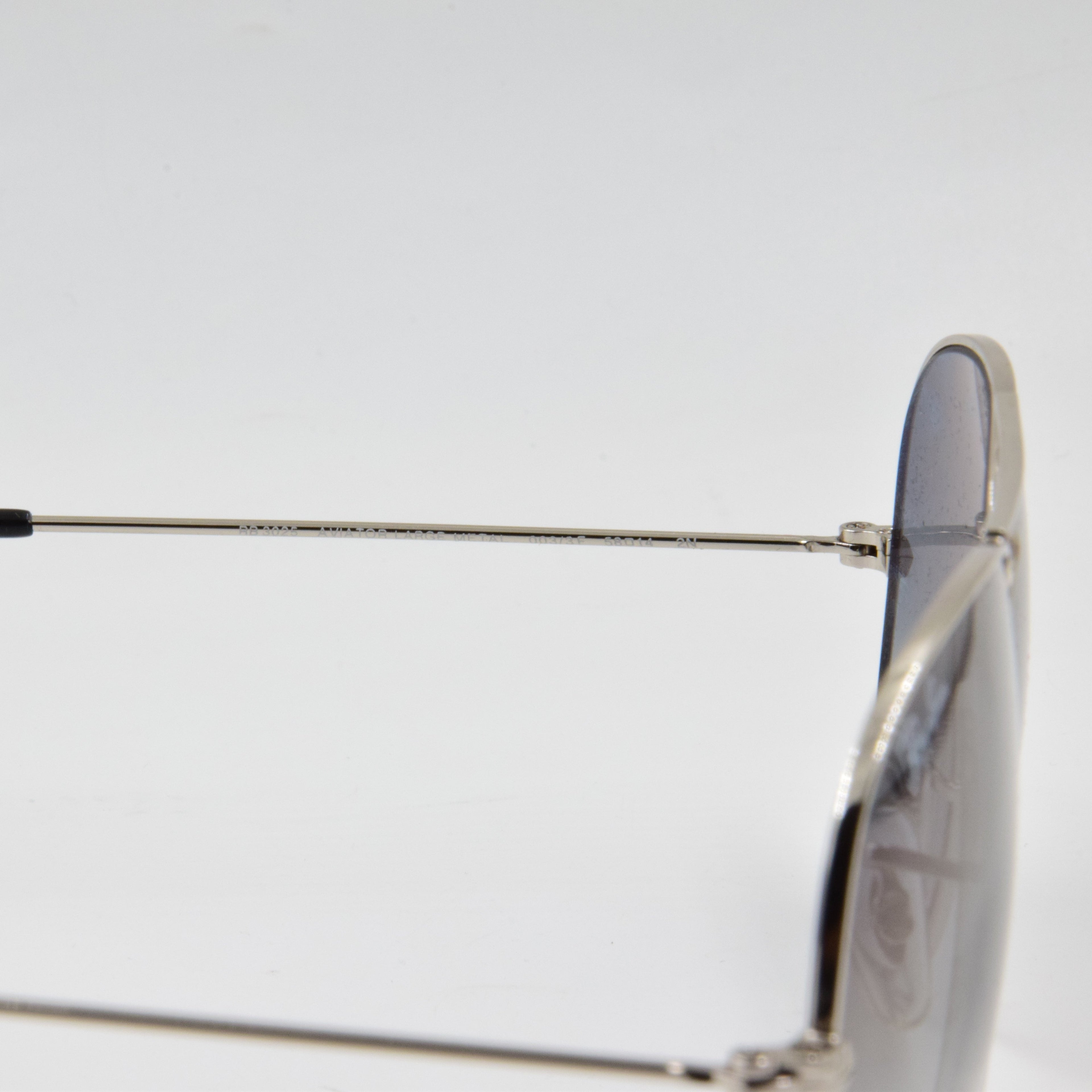 RB3025 AVIATOR LARGE METAL BLEU