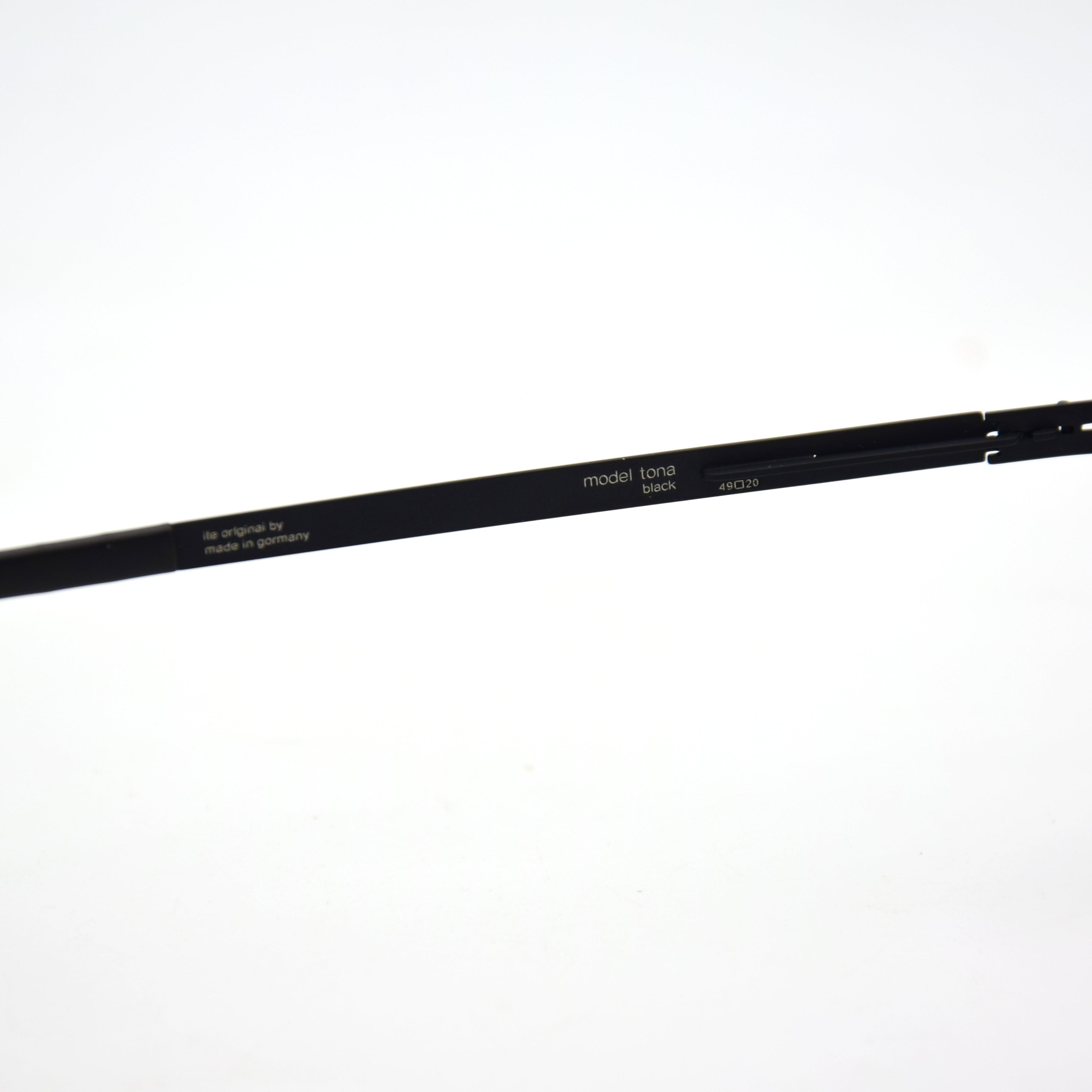 IC! BERLIN TONA BLACK 1 ( TITANIUM )- Made In Germany