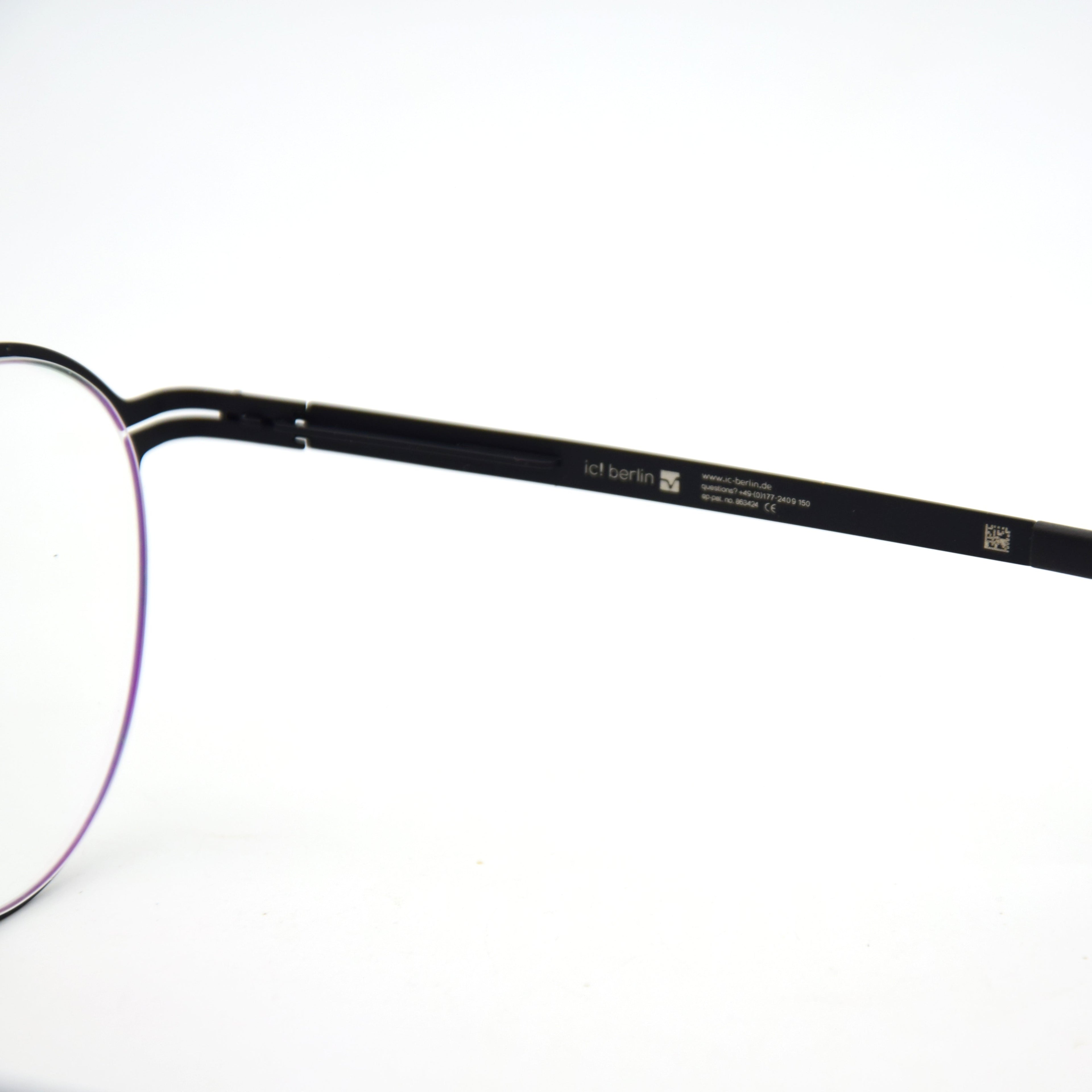 IC! BERLIN TONA BLACK 1 ( TITANIUM )- Made In Germany