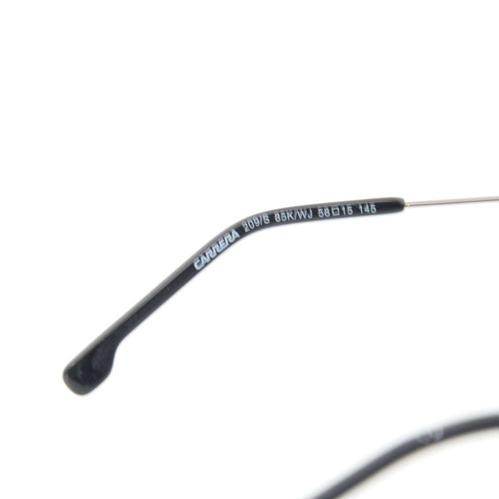 SOLAIRE : CARRERA 209/S SILVER/NOIR