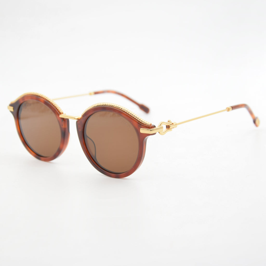 SOLAIRE :FRED FG40004U MARRON/HAVANE
